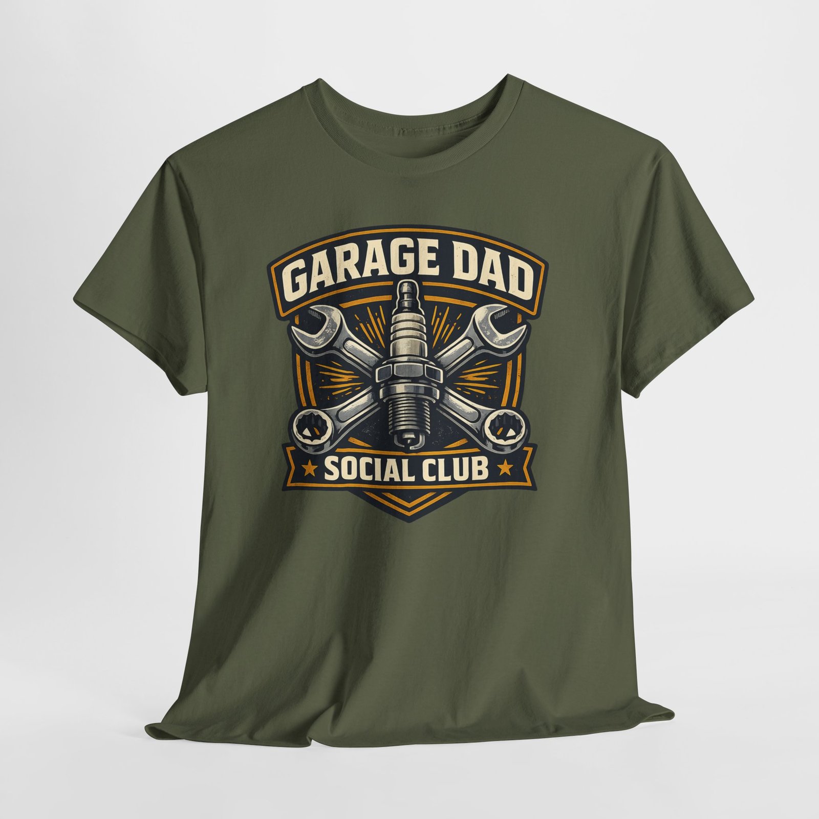 Garage Dad Social Club T-Shirt - Image 46