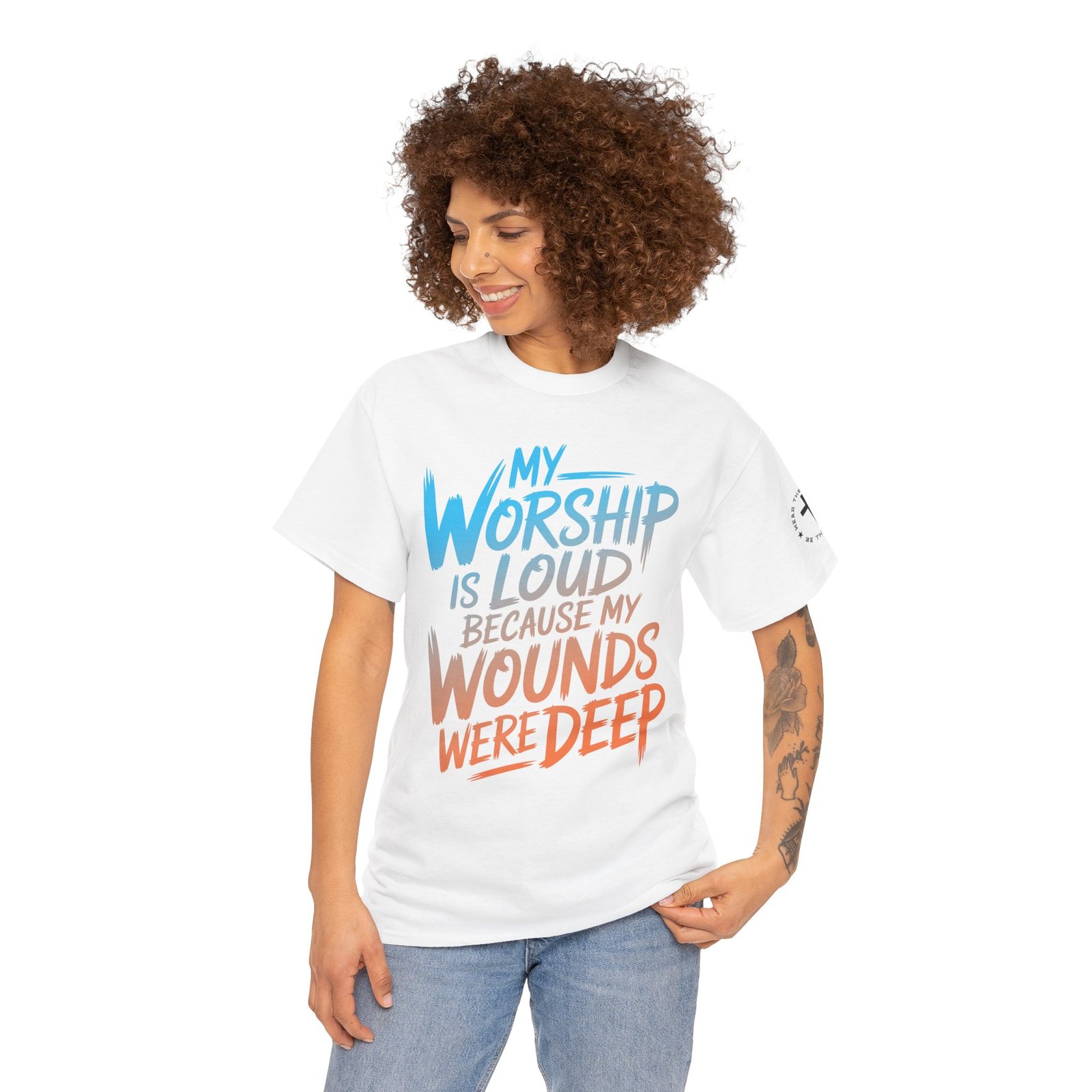 Loud Worship Tee — Christian Graphic T-Shirt - Image 13