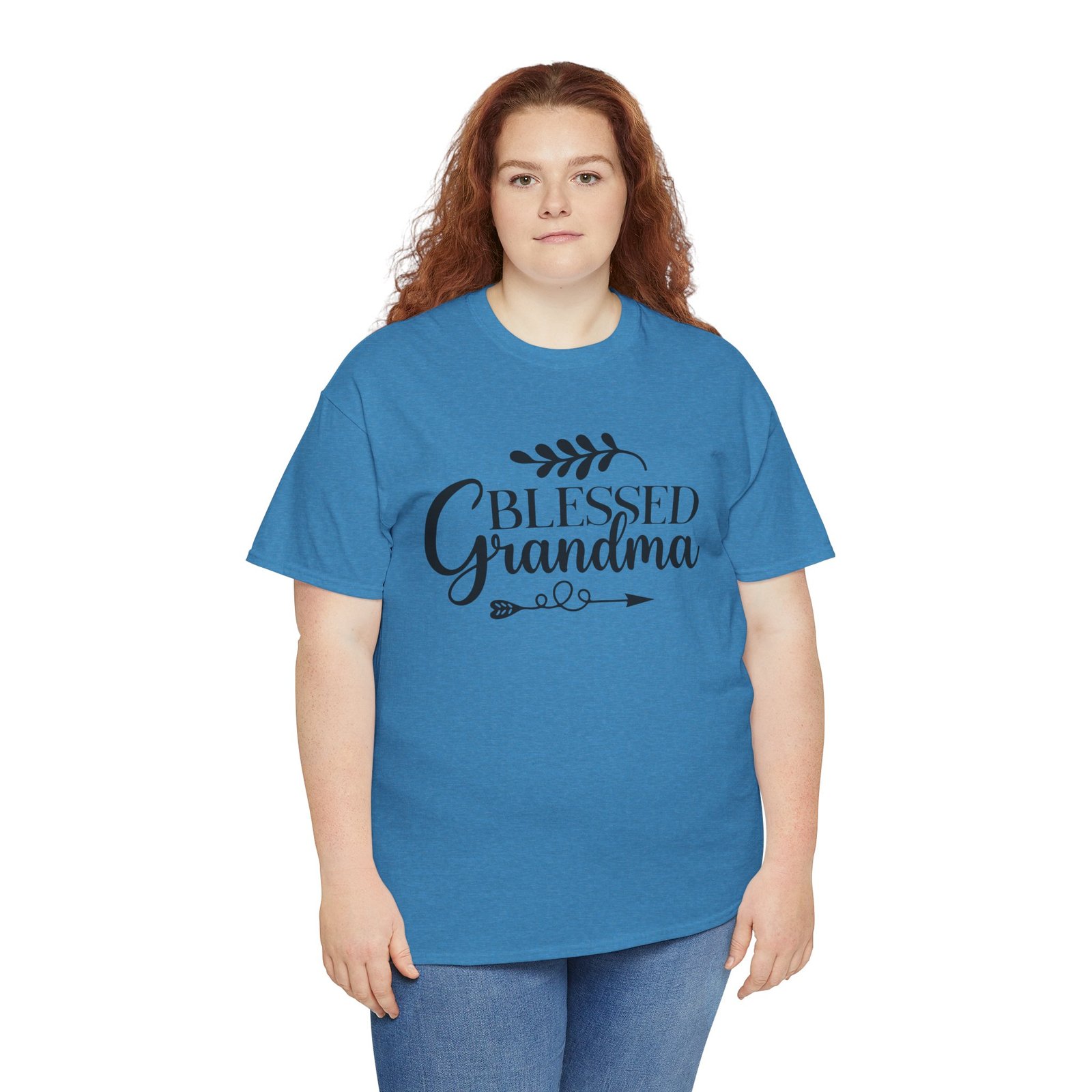 Blessed Grandma T-Shirt – Floral Grandma Gift Tee - Image 63