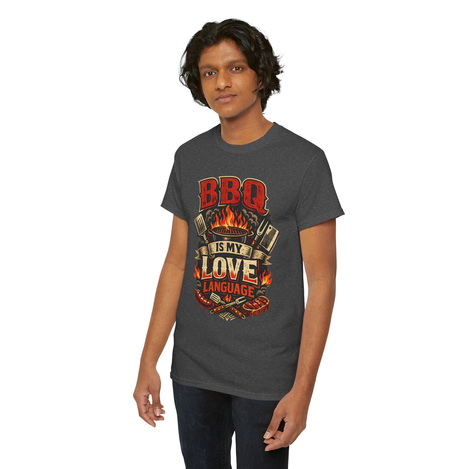 BBQ Is My Love Language T-Shirt - Image 55