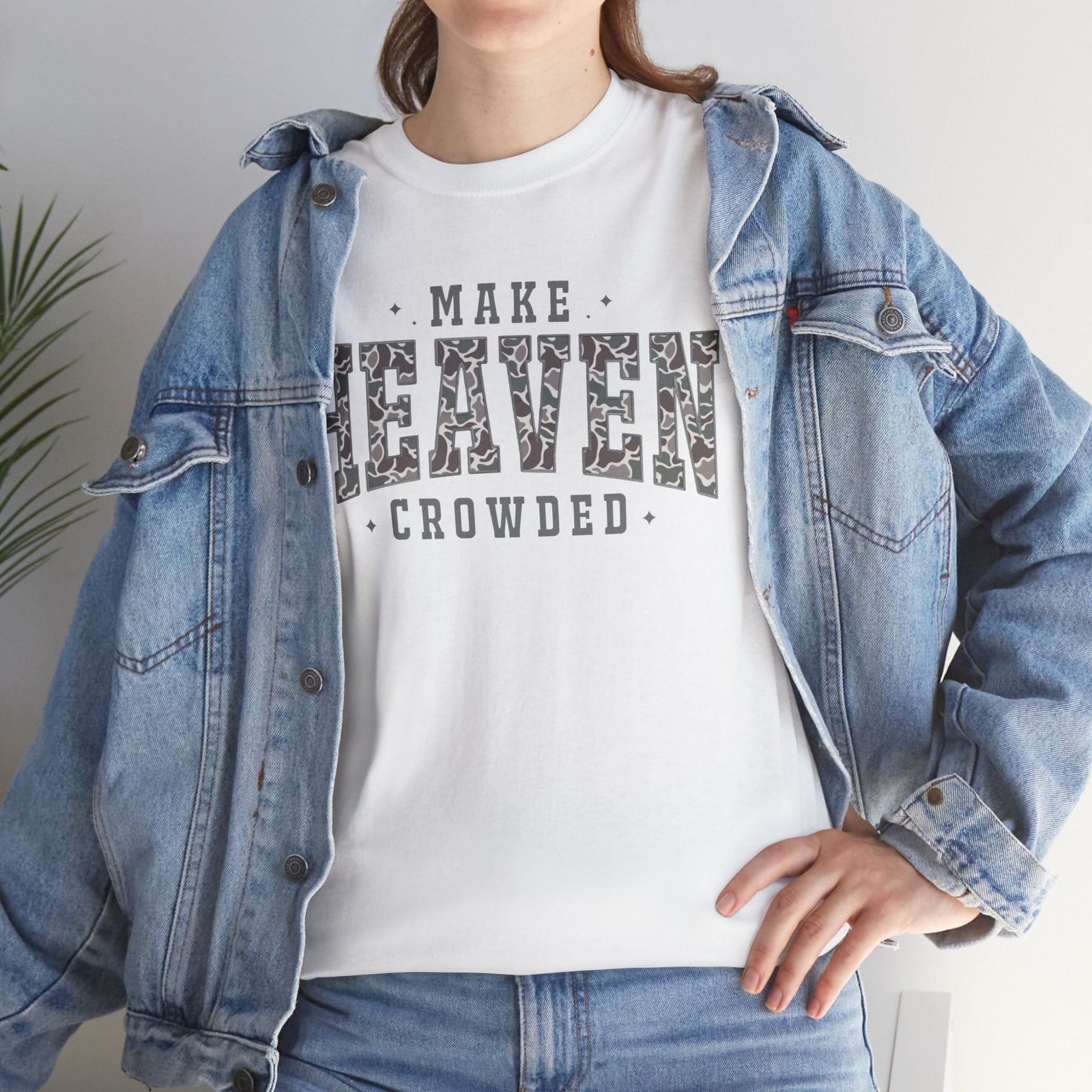 Make Heaven Crowded T-Shirt — Inspirational Christian Faith Tee - Image 20