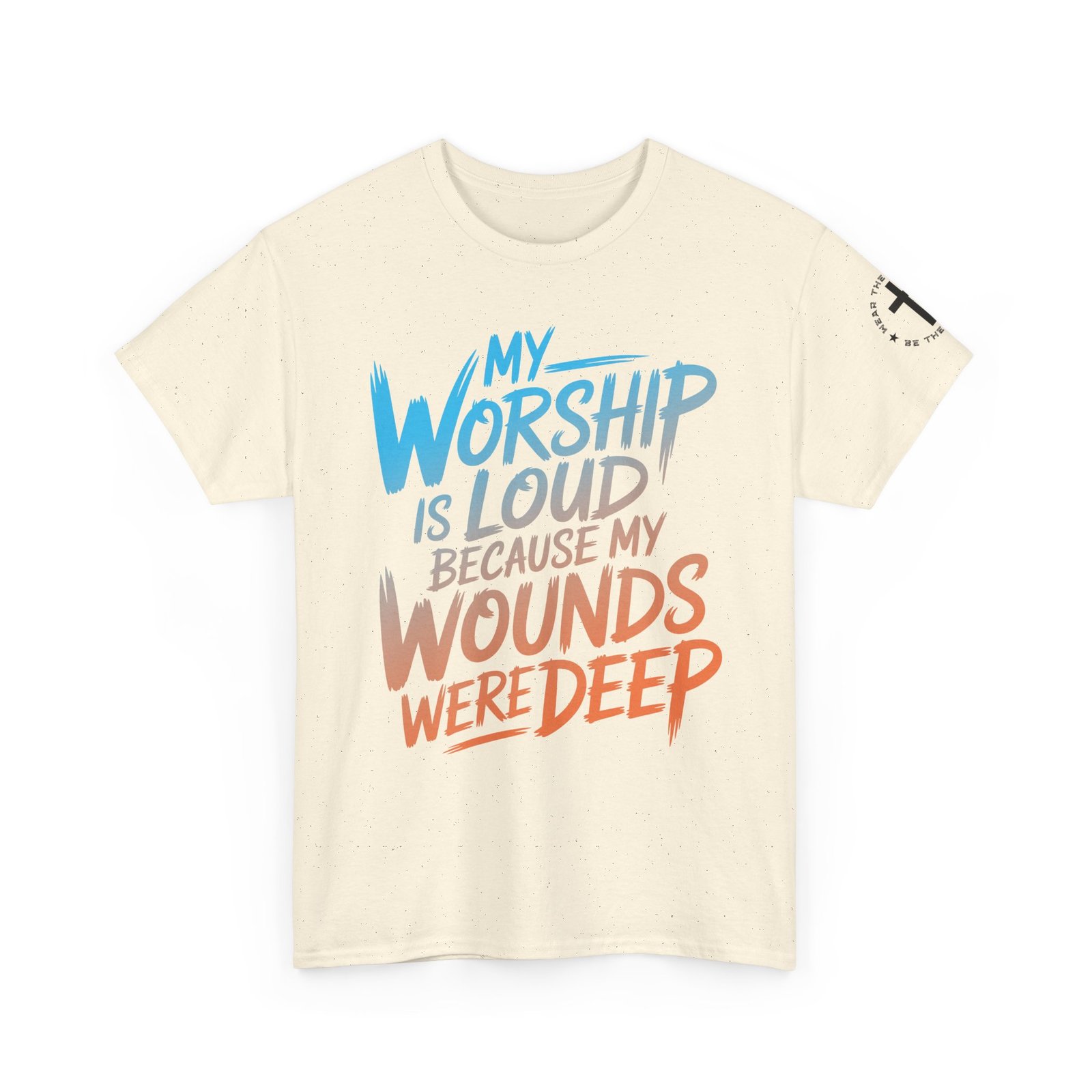 Loud Worship Tee — Christian Graphic T-Shirt - Image 3