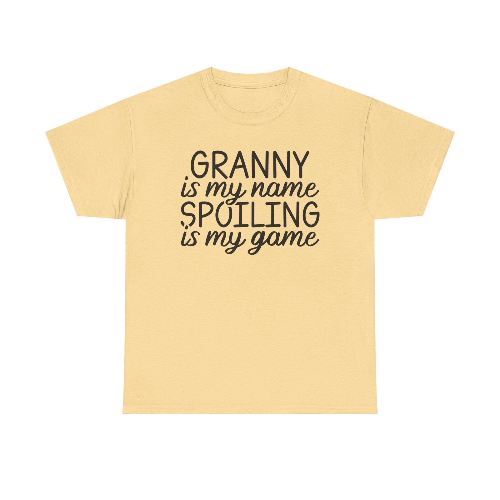 Granny Is My Name Spoiling Is My Game T-Shirt - Image 30