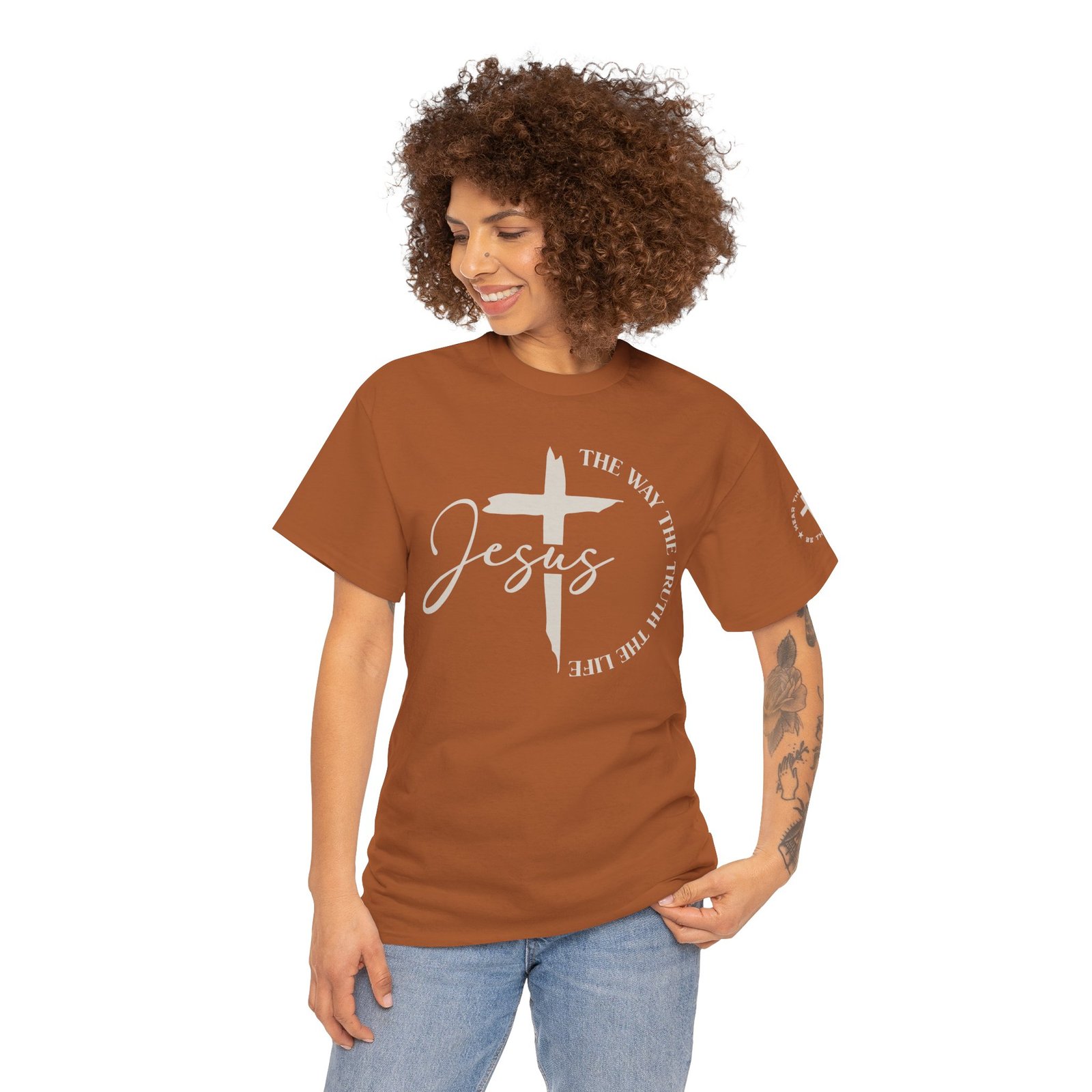 Jesus WAY | TRUTH | LIFE T-Shirt — Inspirational Christian Tee - Image 4