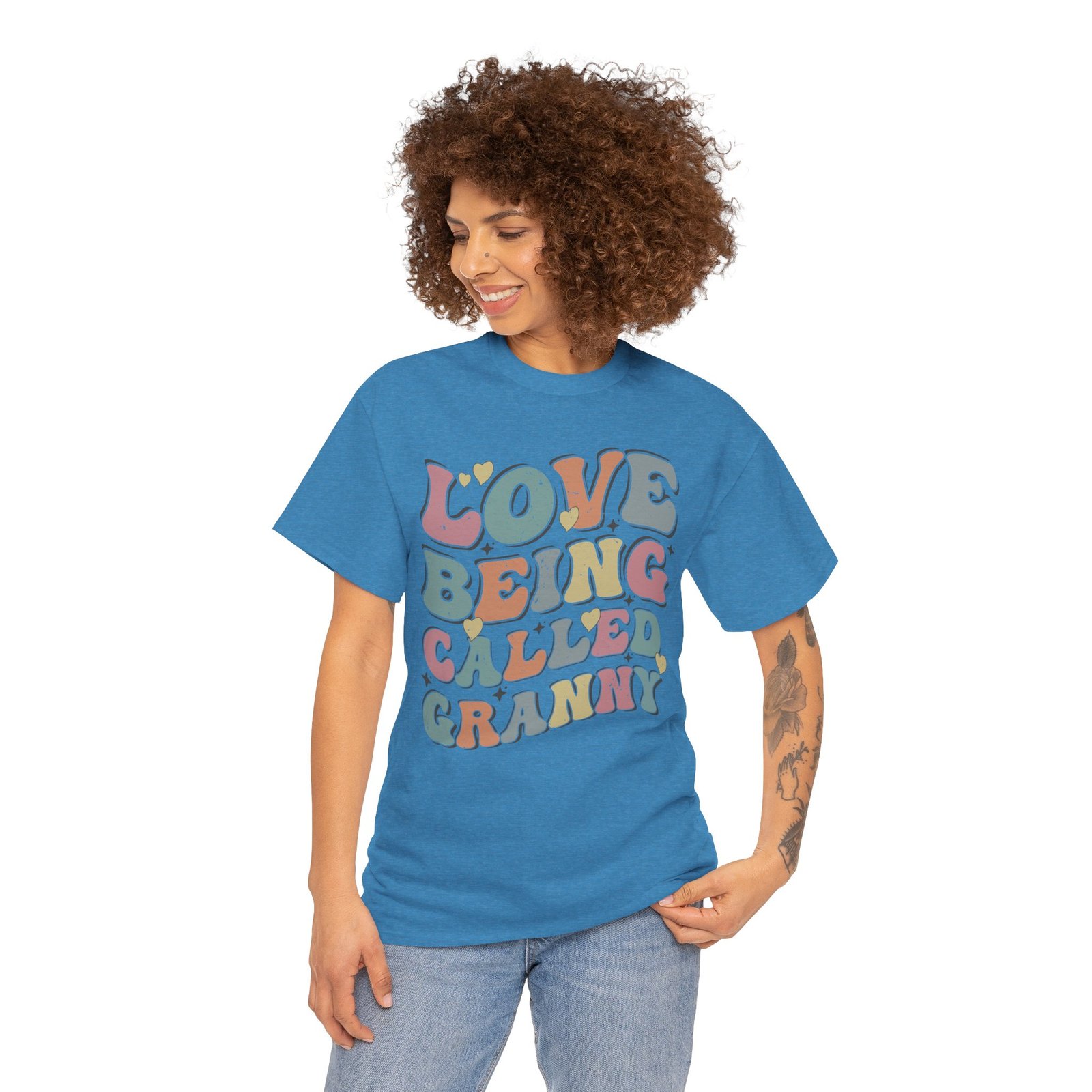 Love Being Called Granny T-Shirt — Proud Granny Tee - Image 54