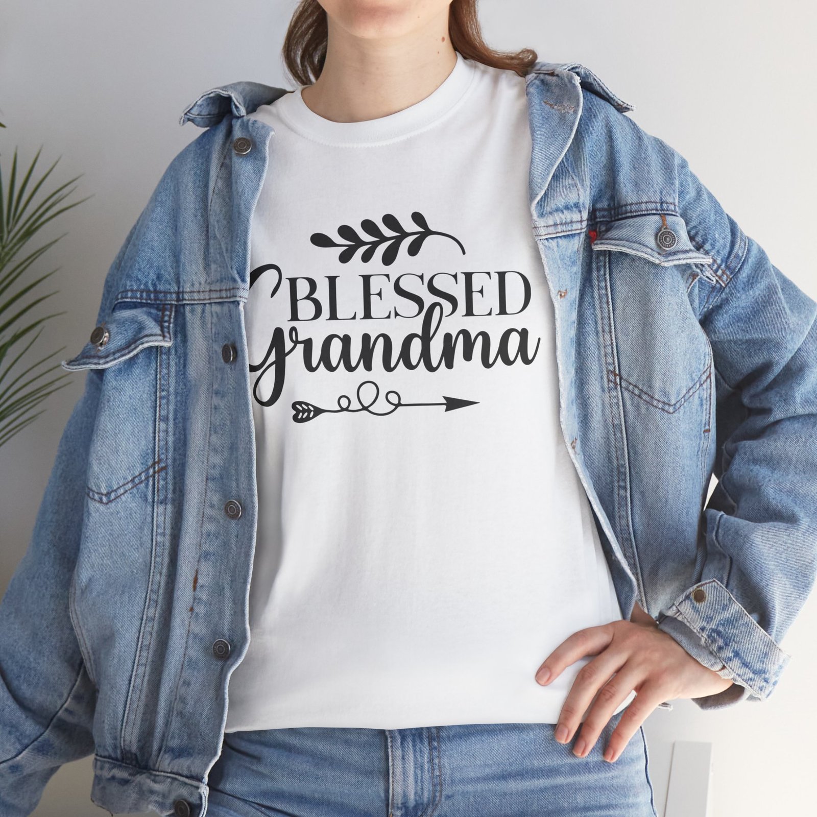 Blessed Grandma T-Shirt – Floral Grandma Gift Tee - Image 14