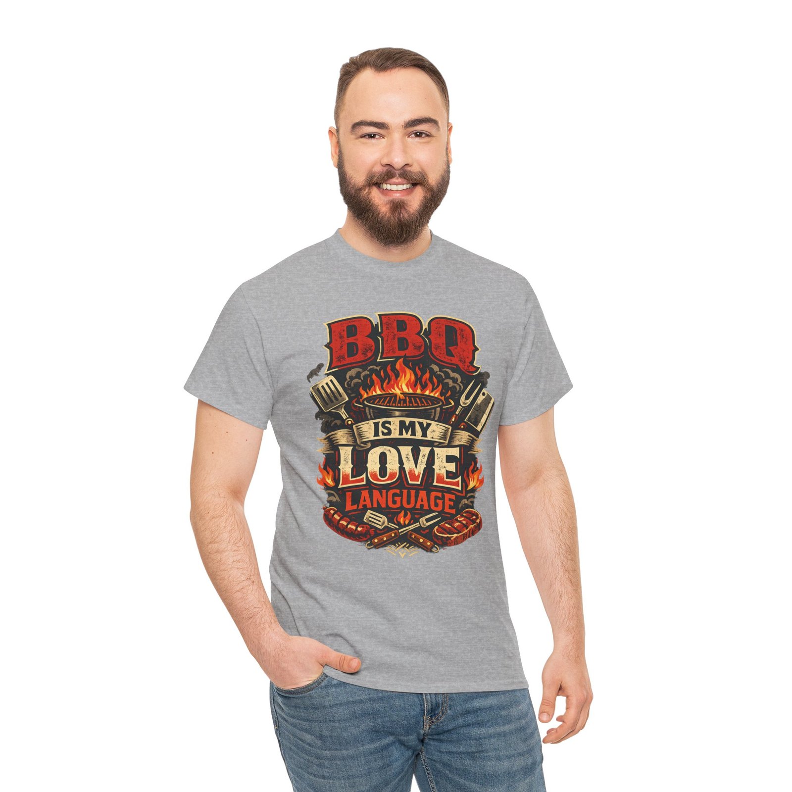 BBQ Is My Love Language T-Shirt - Image 29