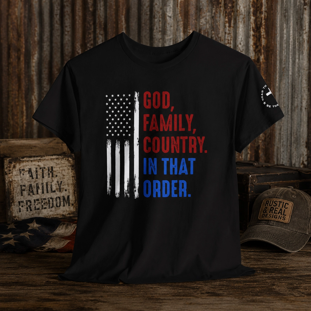 God. Family. Country. T-Shirt