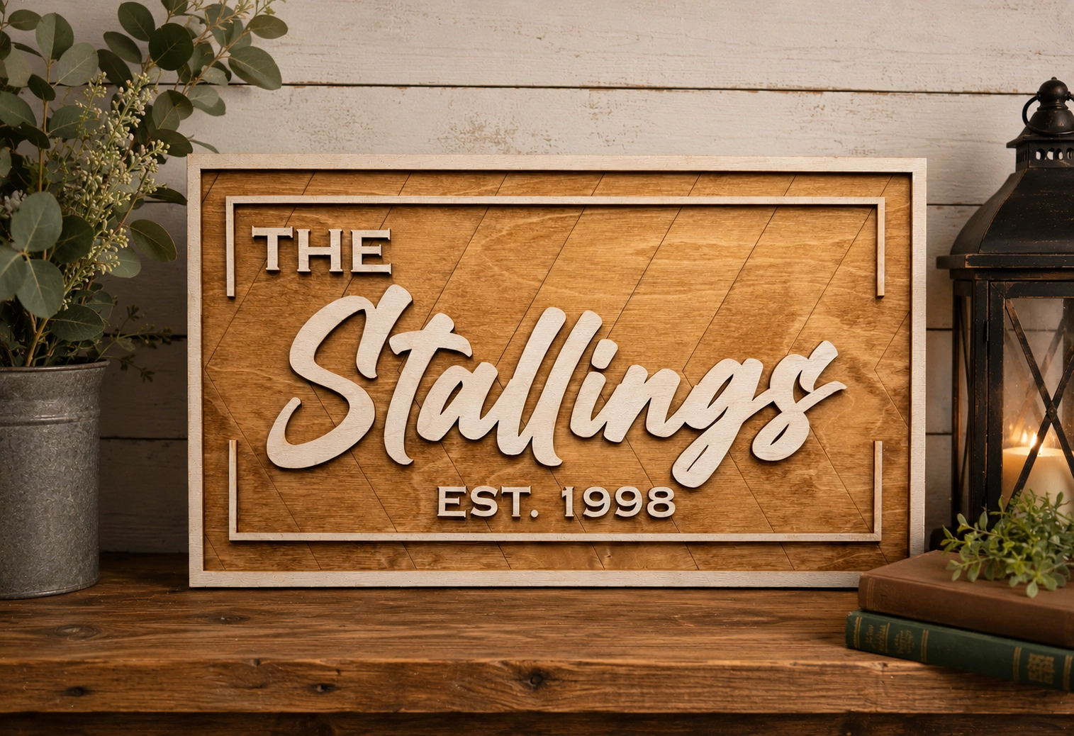 Customize Family Name Sign - Image 2