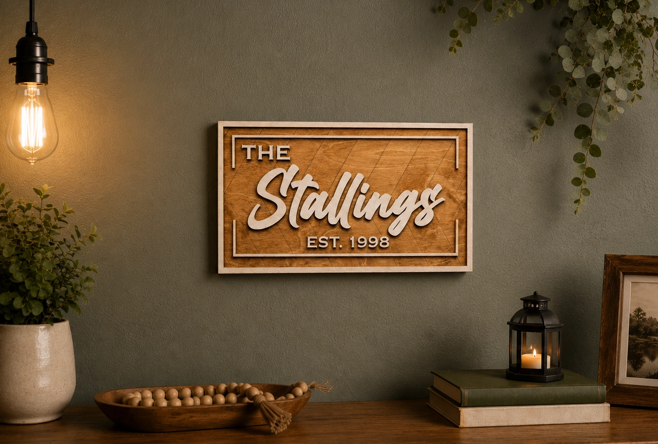 Customize Family Name Sign - Image 4