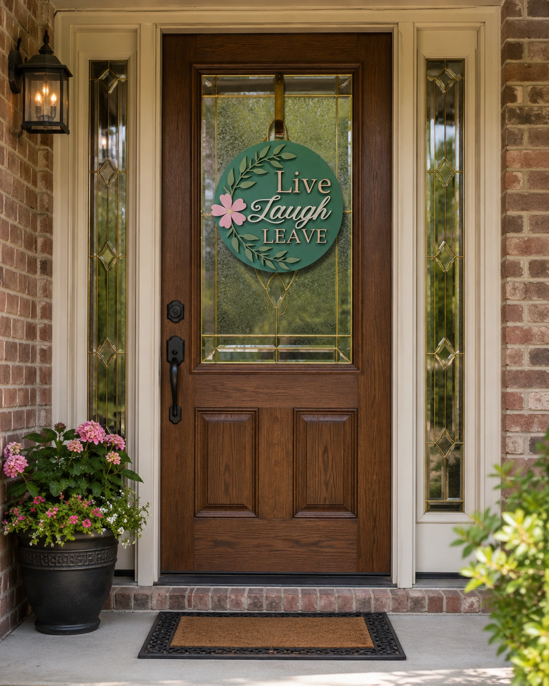 Live Laugh Leave (un)Welcome Sign - Image 3