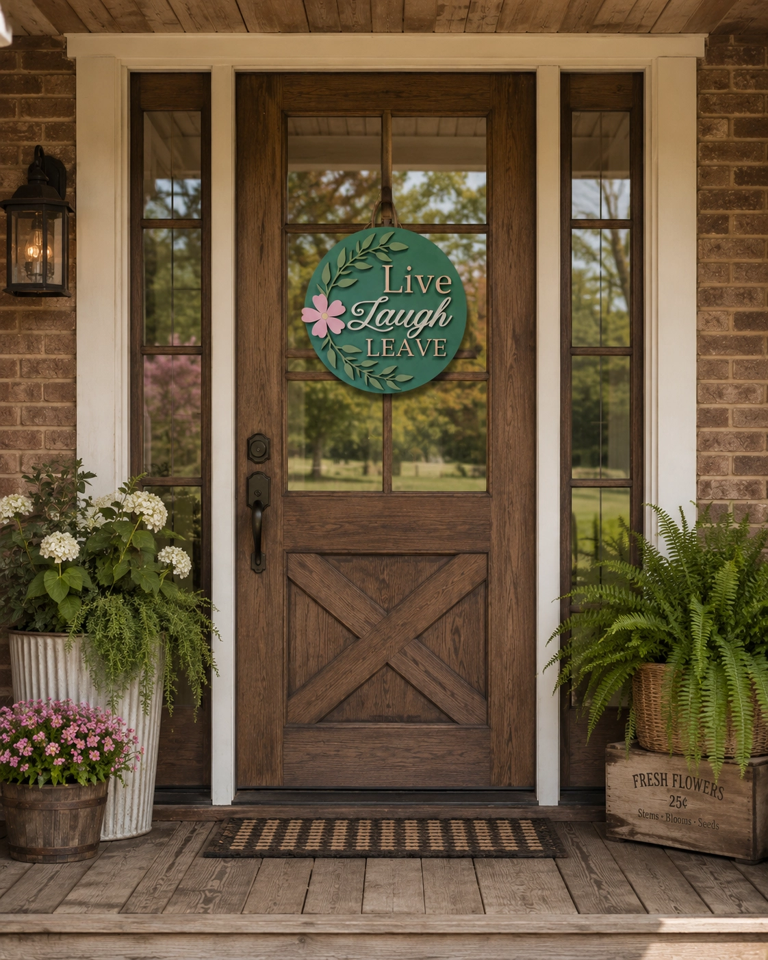 Live Laugh Leave (un)Welcome Sign - Image 2