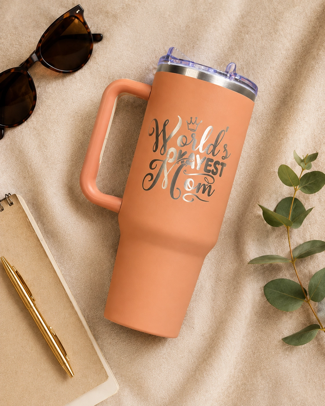 World's Okayest Mom Tumbler