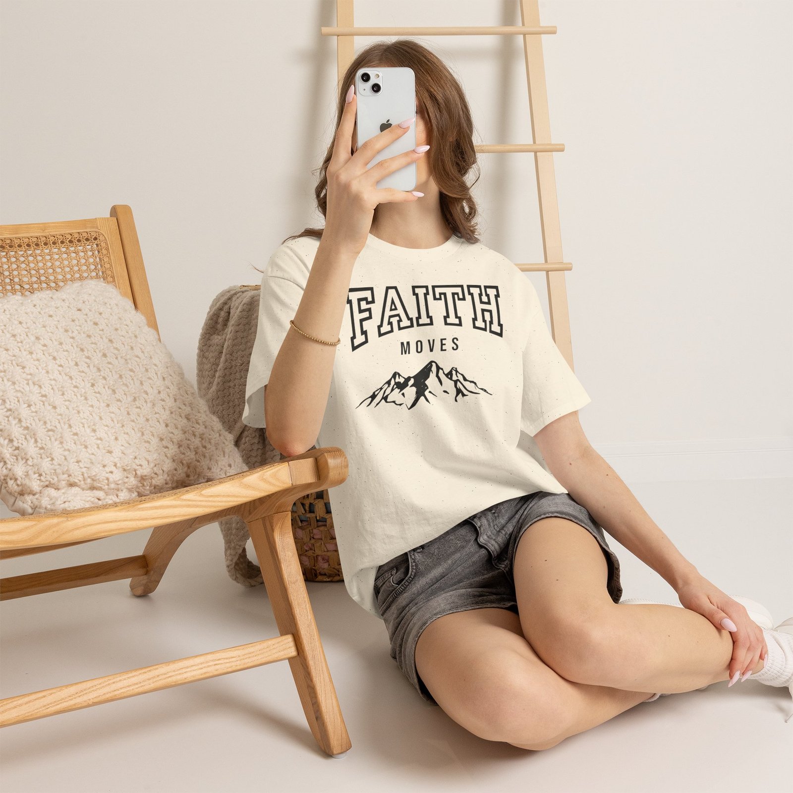 Faith Moves Mountains T-Shirt — Inspirational Christian Tee - Image 54