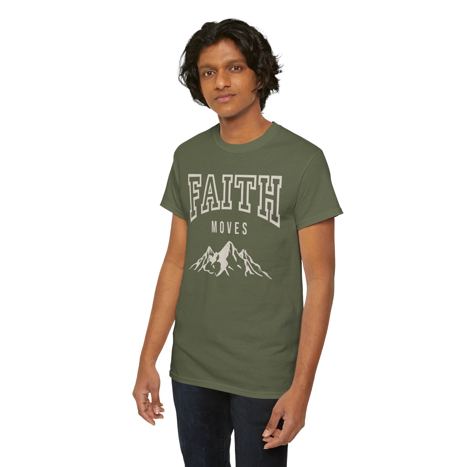 Faith Moves Mountains T-Shirt — Inspirational Christian Tee - Image 20