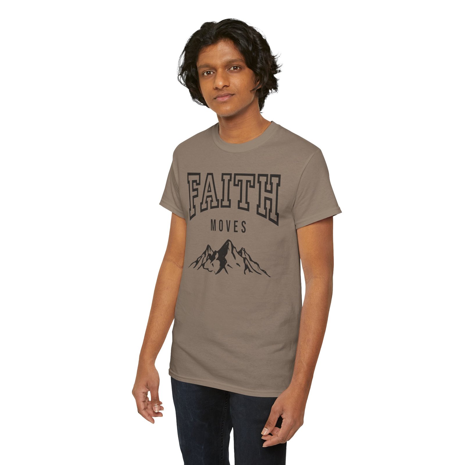 Faith Moves Mountains T-Shirt — Inspirational Christian Tee - Image 45
