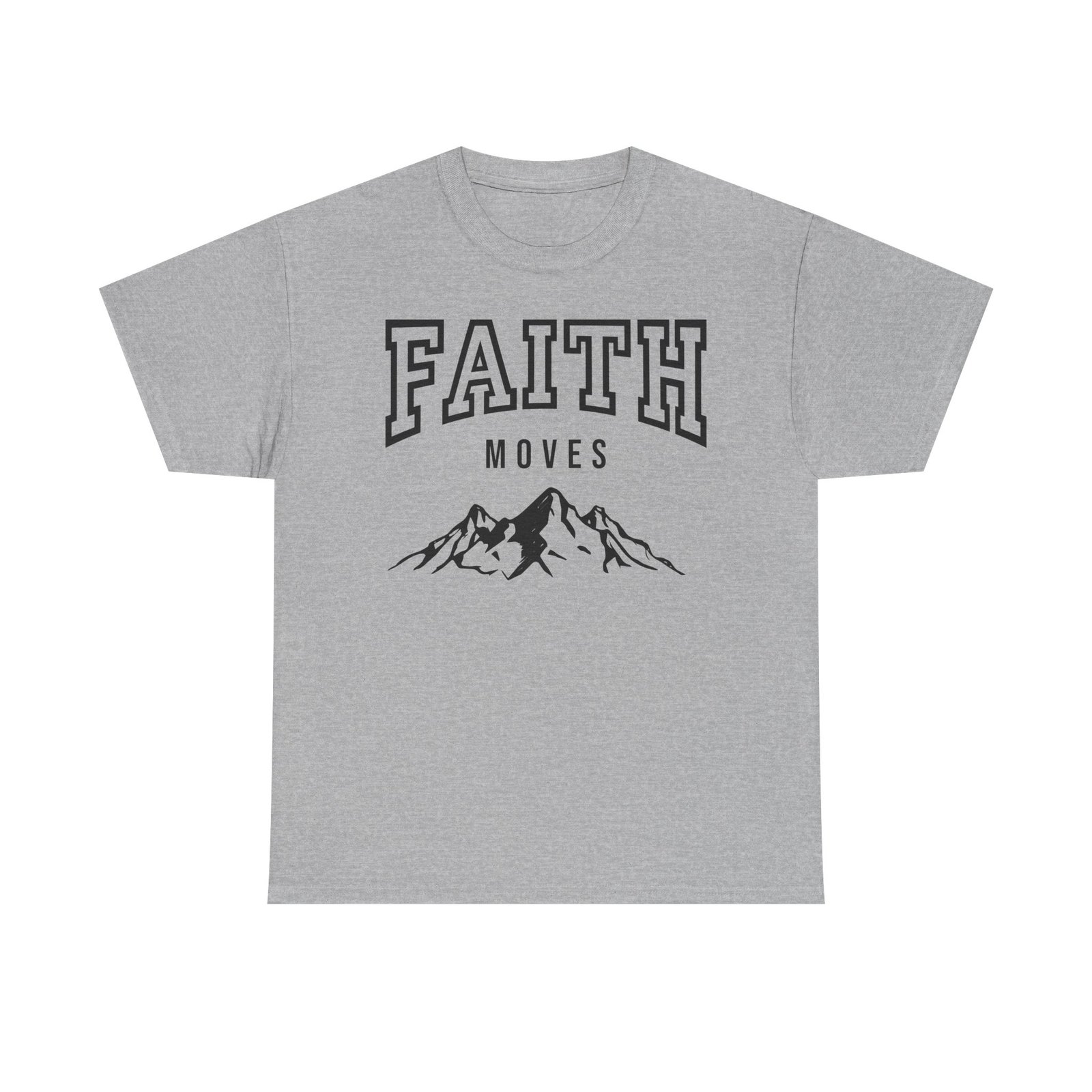 Faith Moves Mountains T-Shirt — Inspirational Christian Tee - Image 34