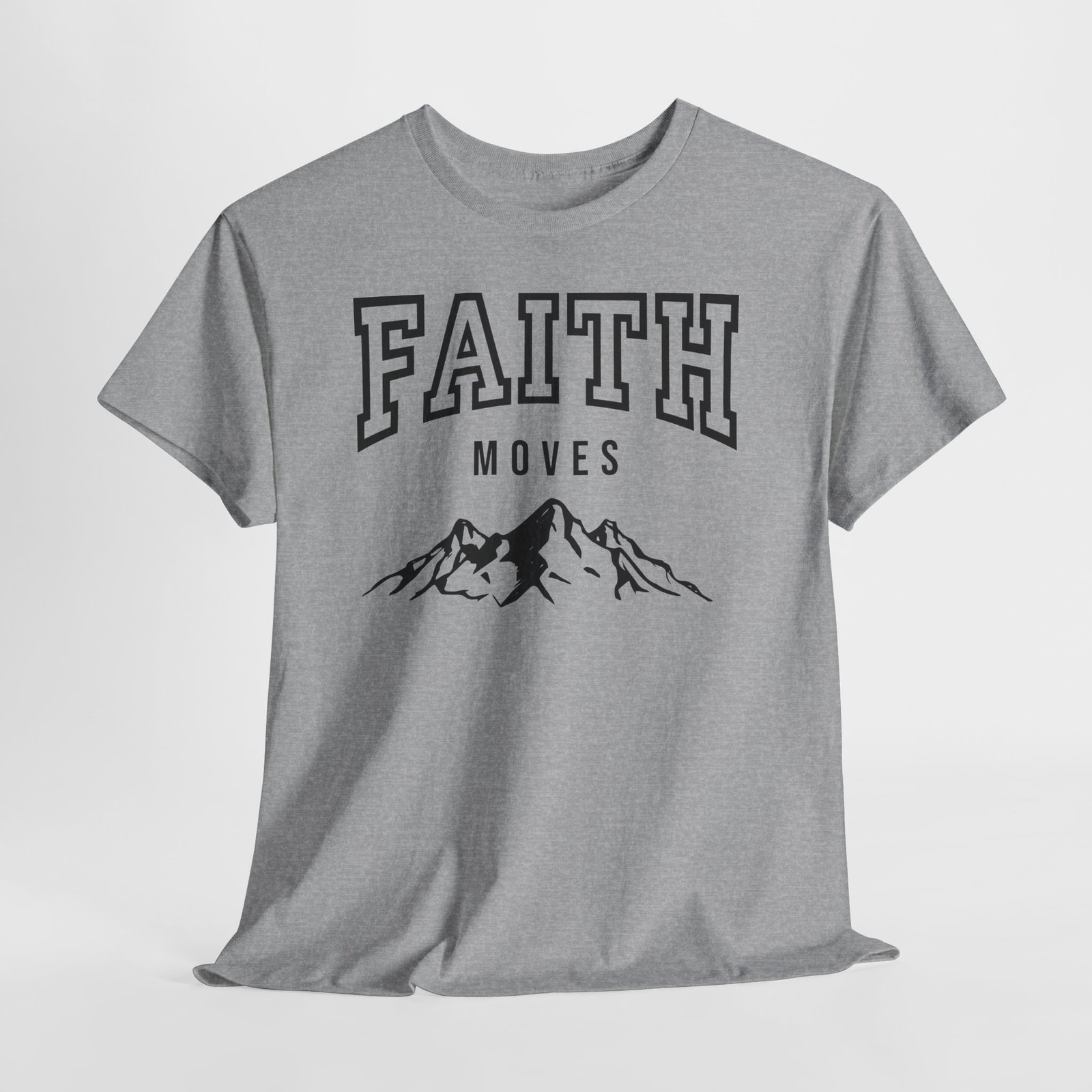Faith Moves Mountains T-Shirt — Inspirational Christian Tee - Image 35