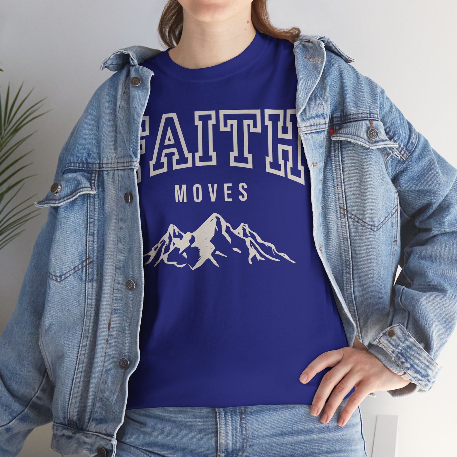 Faith Moves Mountains T-Shirt — Inspirational Christian Tee - Image 97