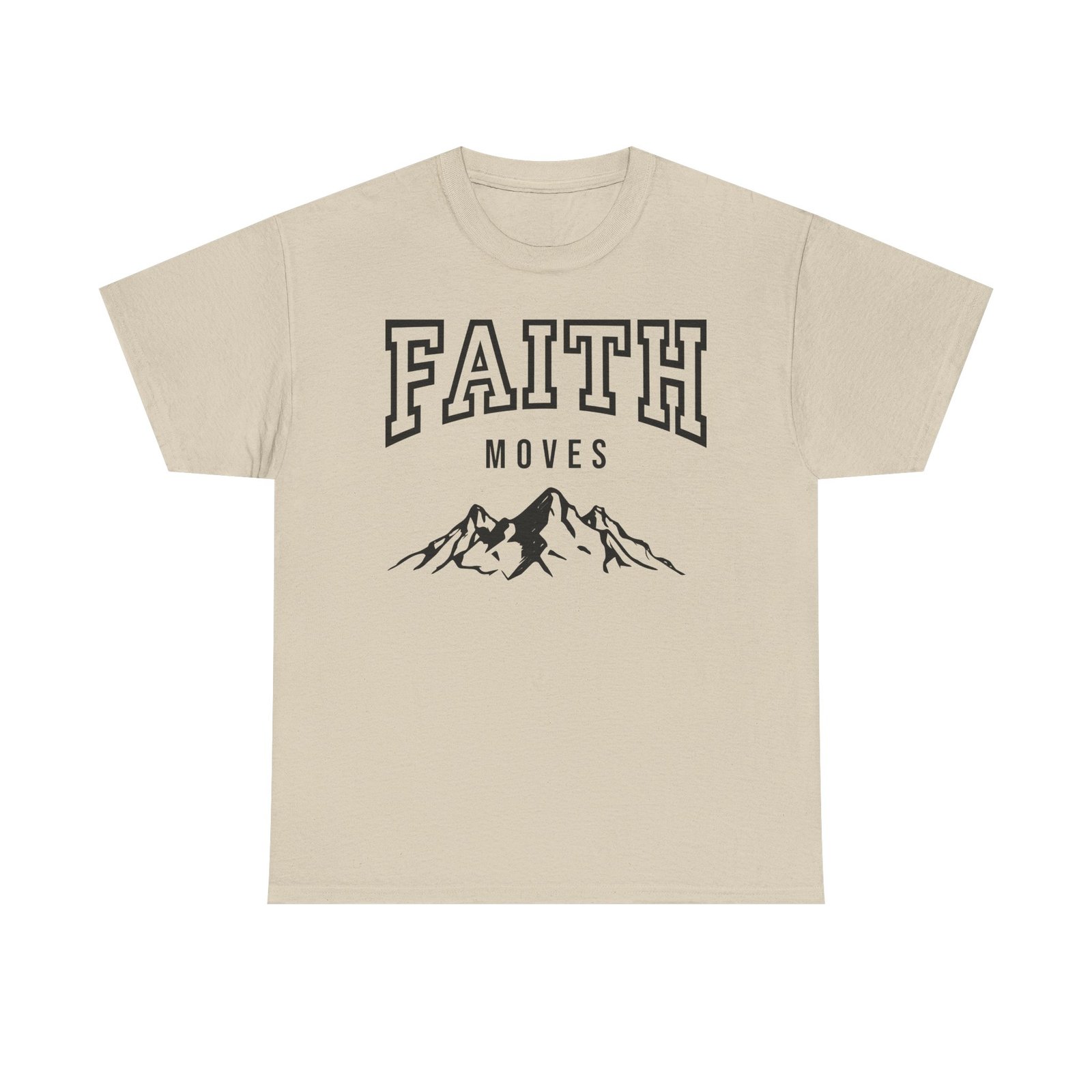 Faith Moves Mountains T-Shirt — Inspirational Christian Tee - Image 10