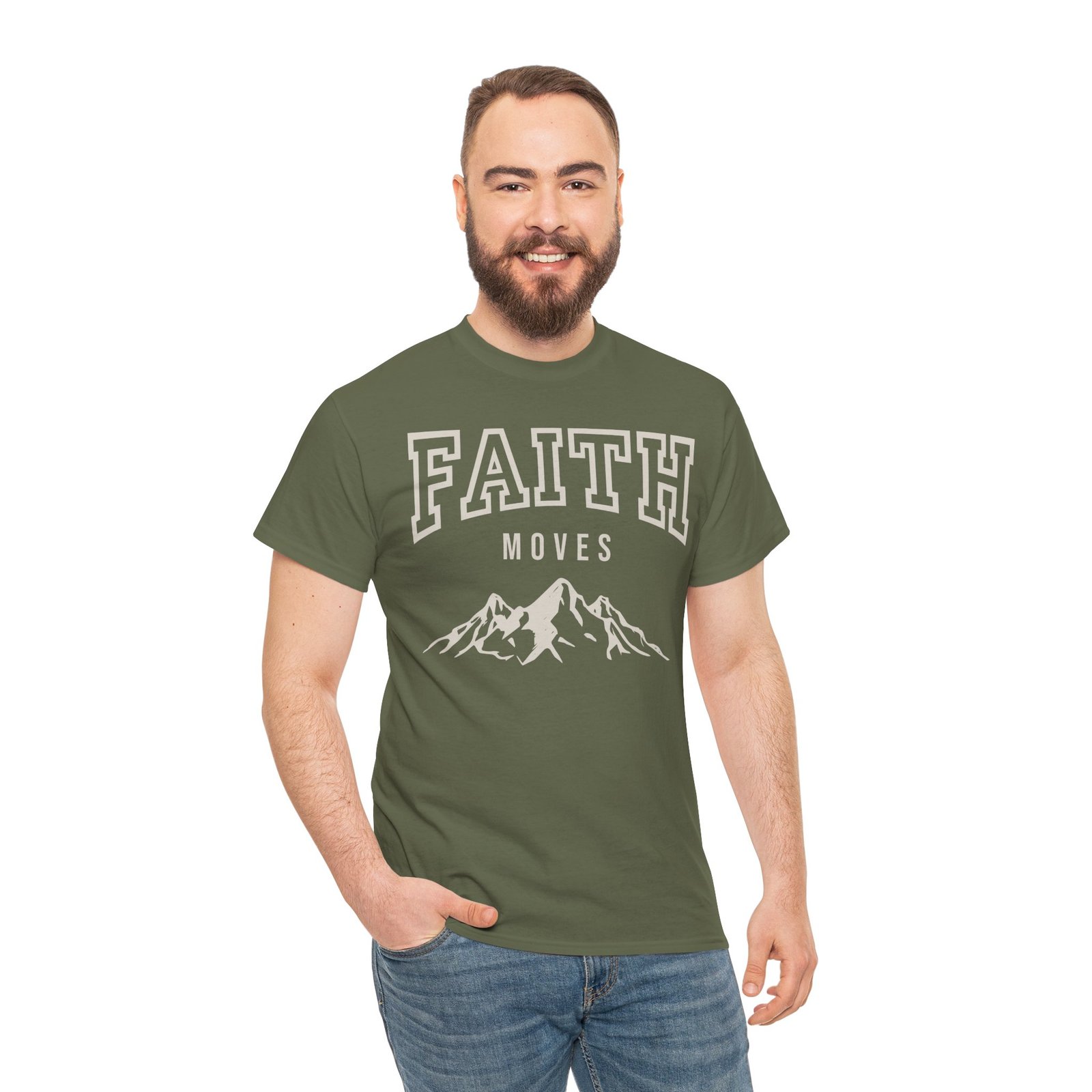 Faith Moves Mountains T-Shirt — Inspirational Christian Tee - Image 19