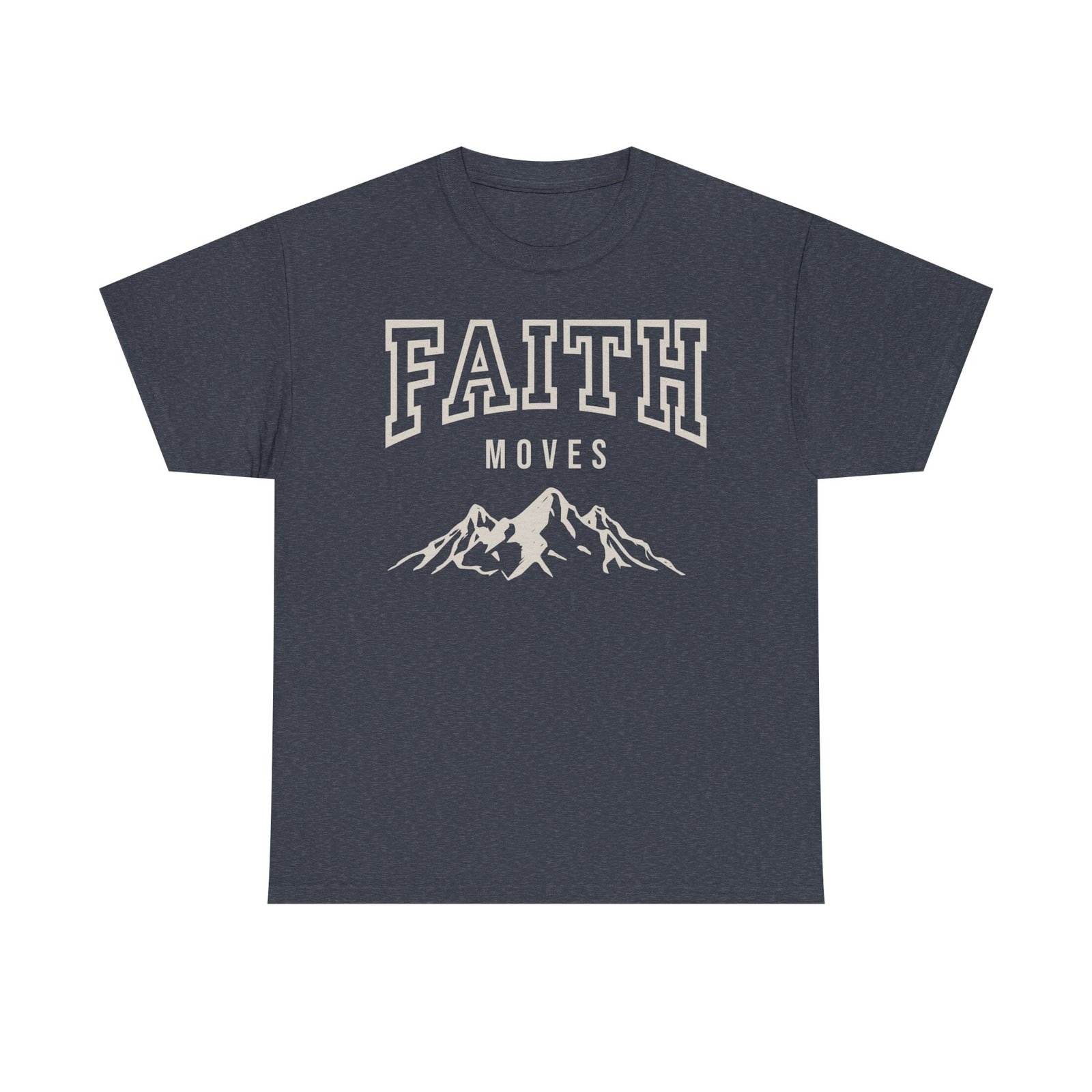 Faith Moves Mountains T-Shirt — Inspirational Christian Tee - Image 82