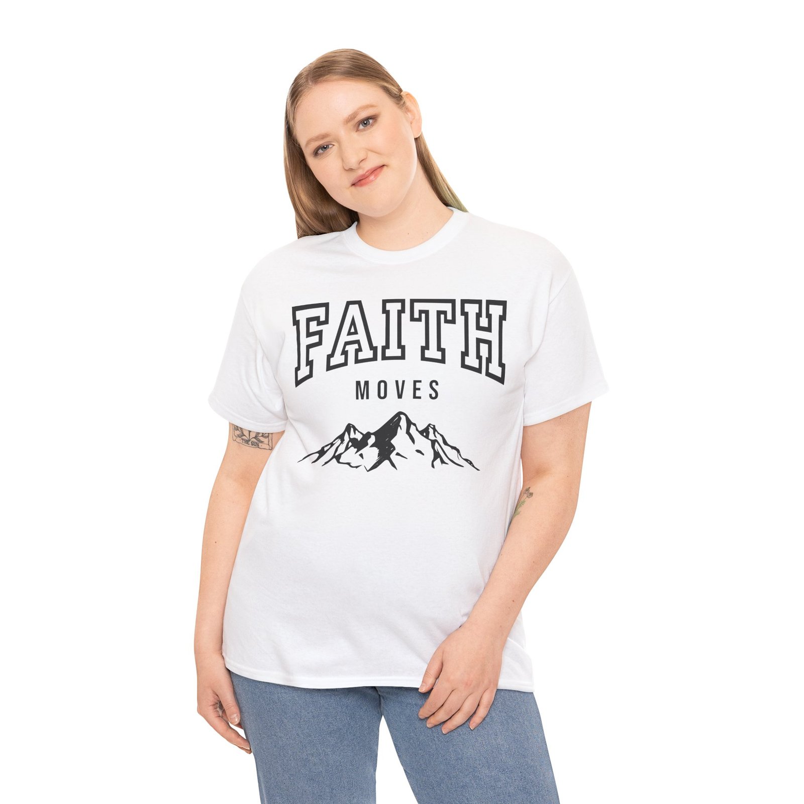 Faith Moves Mountains T-Shirt — Inspirational Christian Tee - Image 32