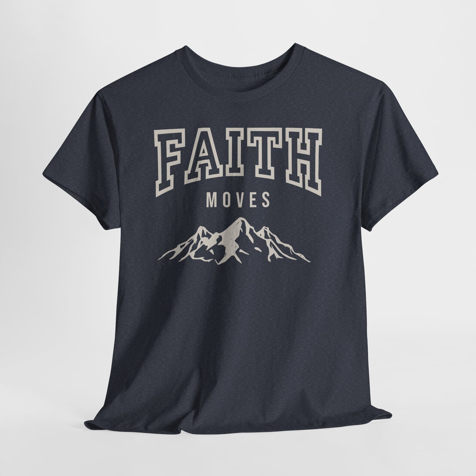 Faith Moves Mountains T-Shirt — Inspirational Christian Tee - Image 83