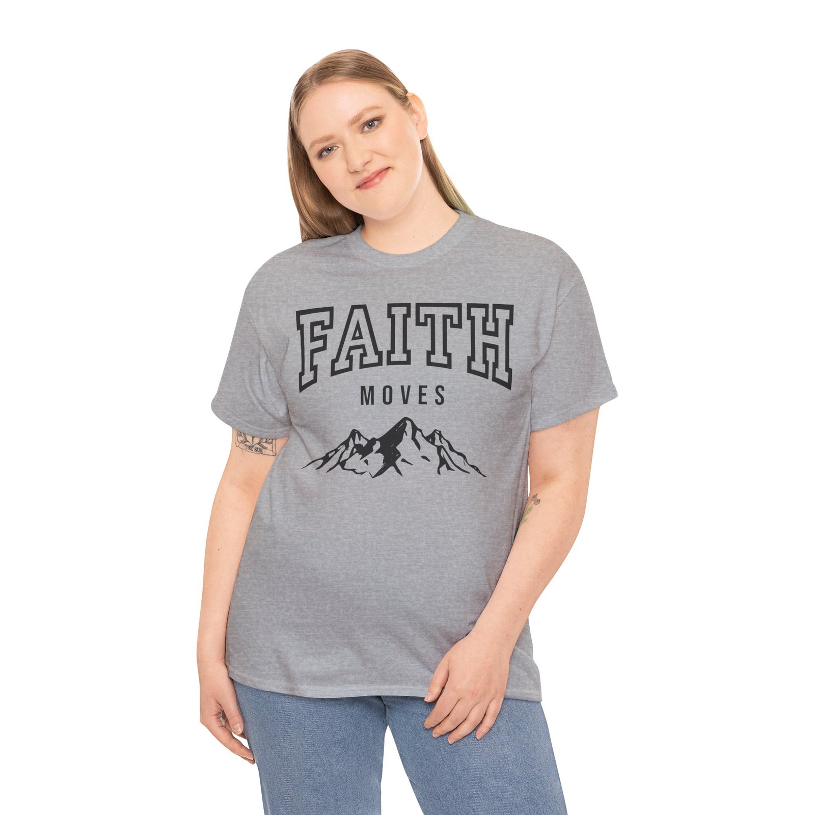 Faith Moves Mountains T-Shirt — Inspirational Christian Tee - Image 40