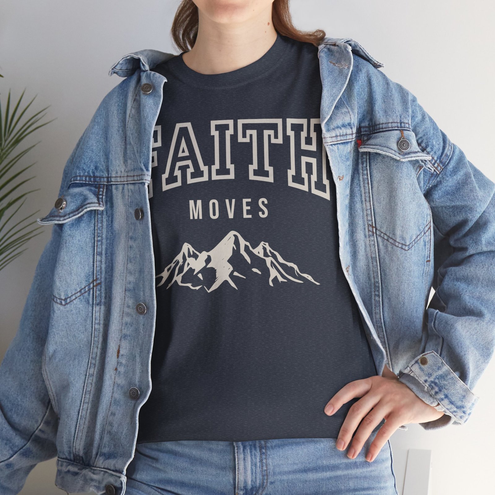 Faith Moves Mountains T-Shirt — Inspirational Christian Tee - Image 89