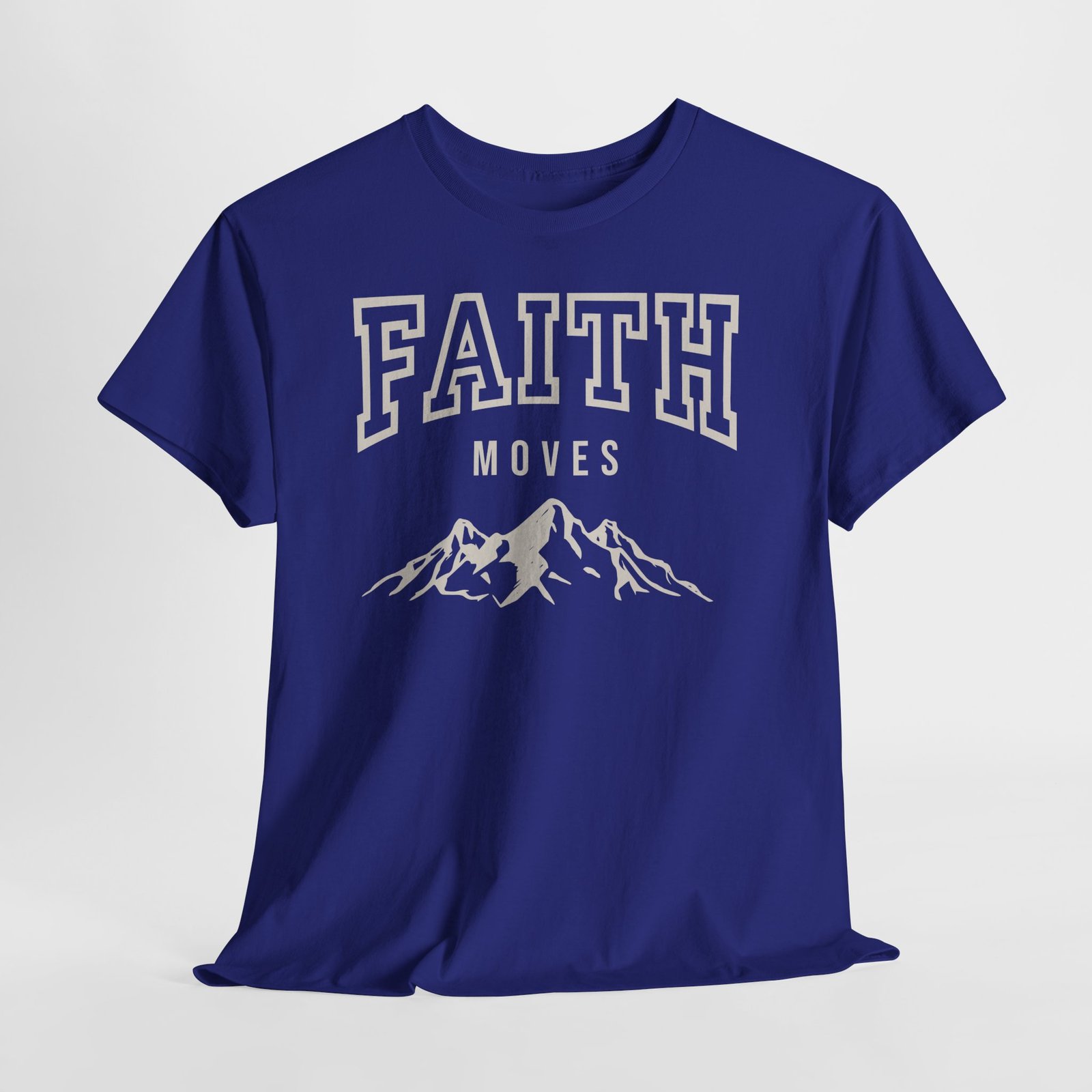 Faith Moves Mountains T-Shirt — Inspirational Christian Tee - Image 91