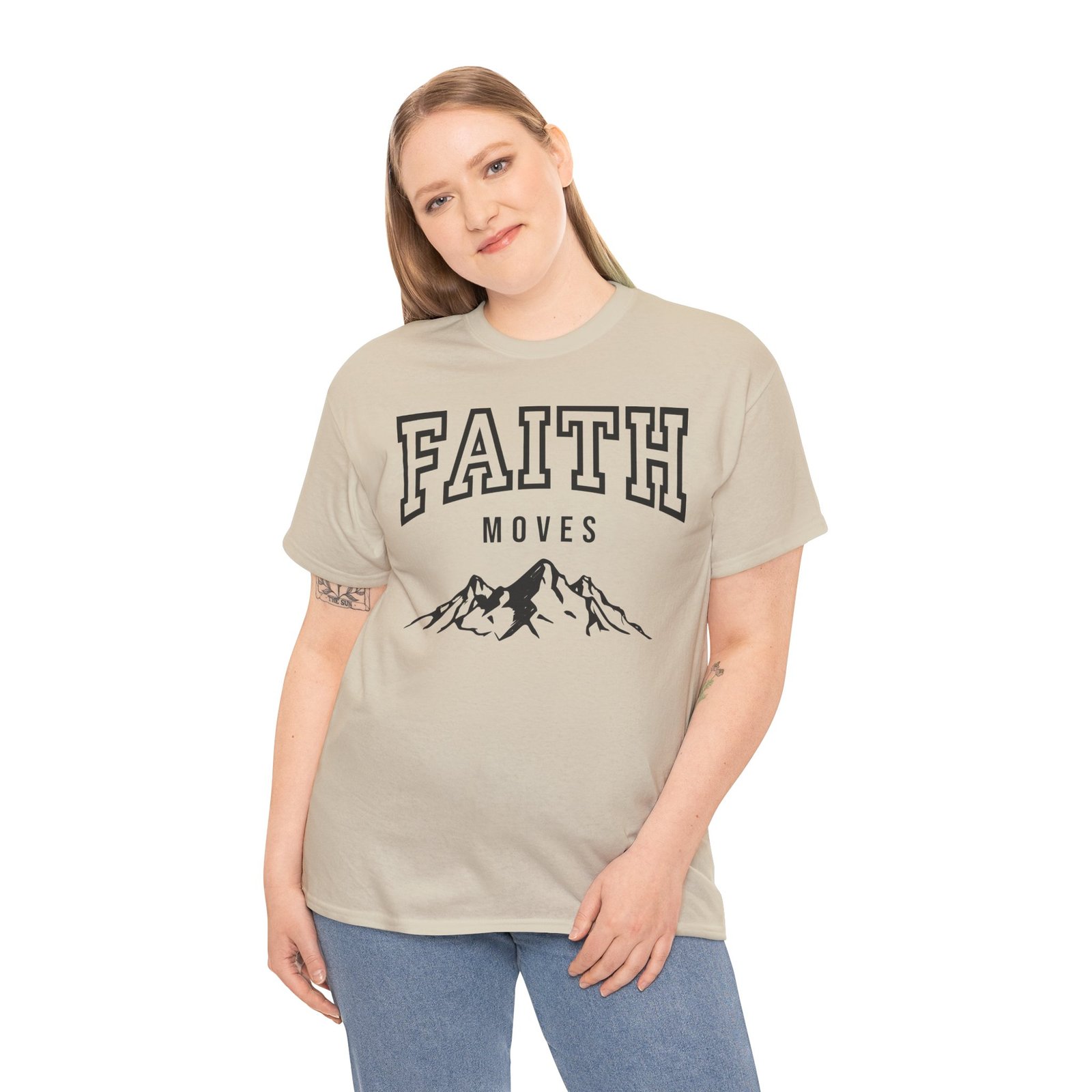 Faith Moves Mountains T-Shirt — Inspirational Christian Tee - Image 15