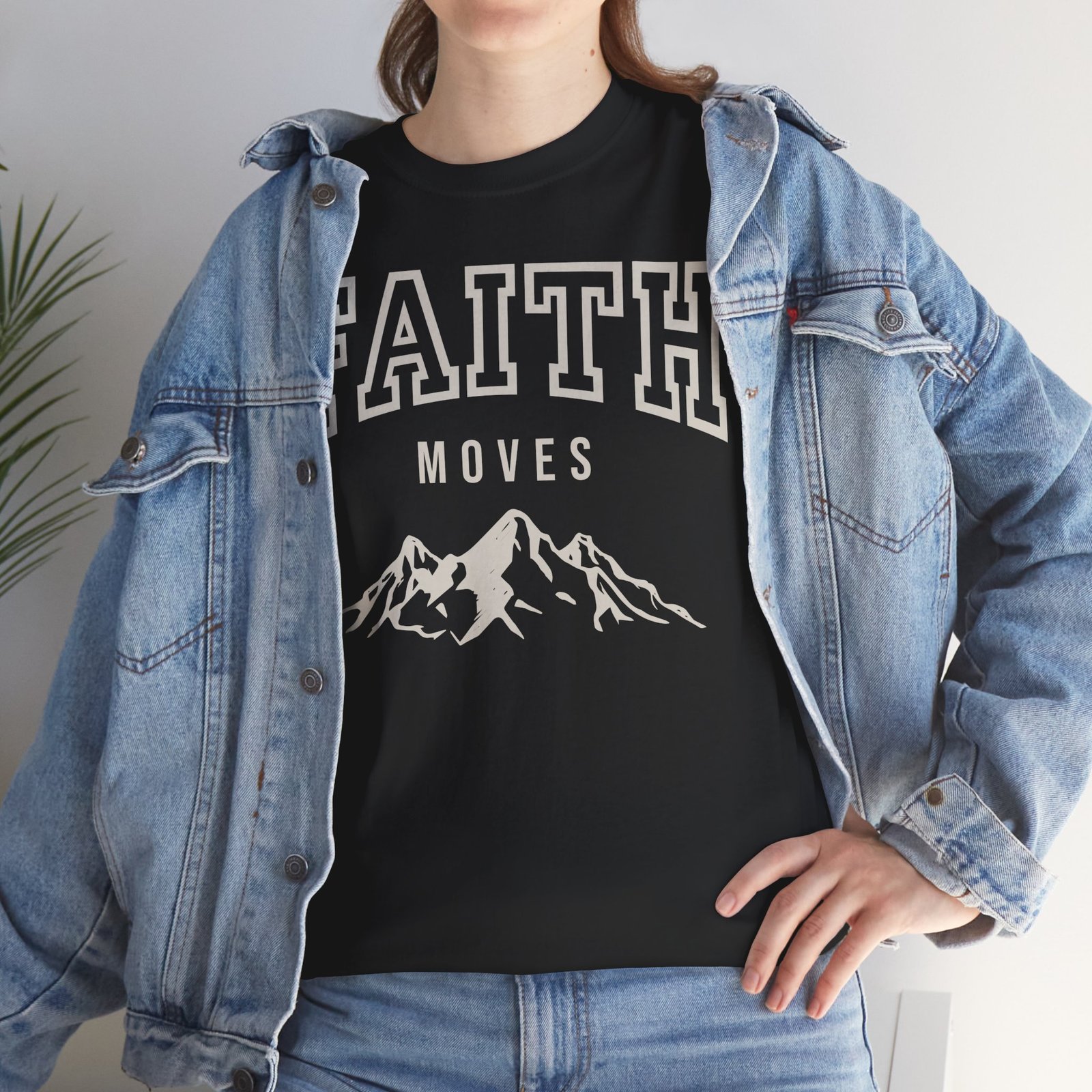 Faith Moves Mountains T-Shirt — Inspirational Christian Tee - Image 8