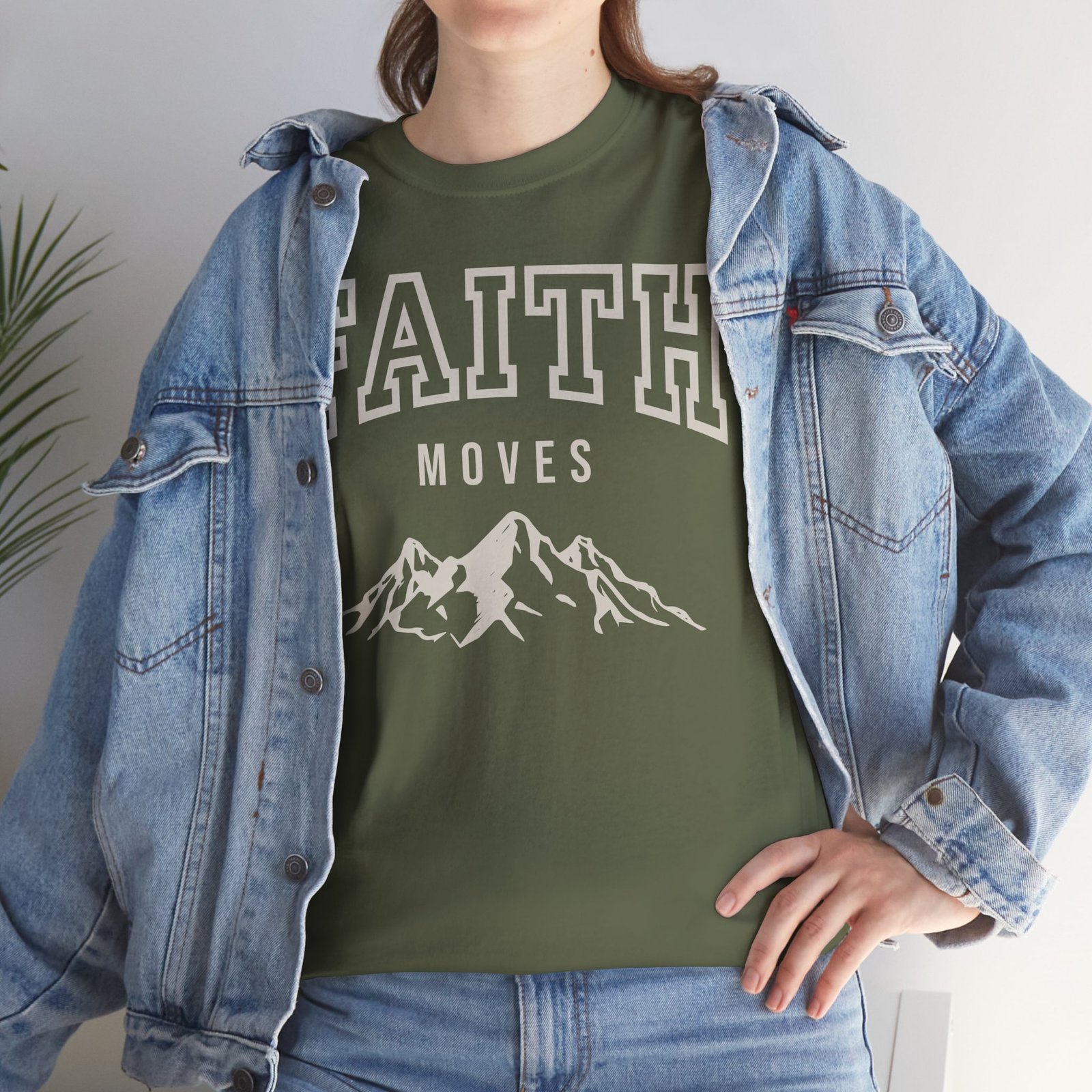 Faith Moves Mountains T-Shirt — Inspirational Christian Tee - Image 24