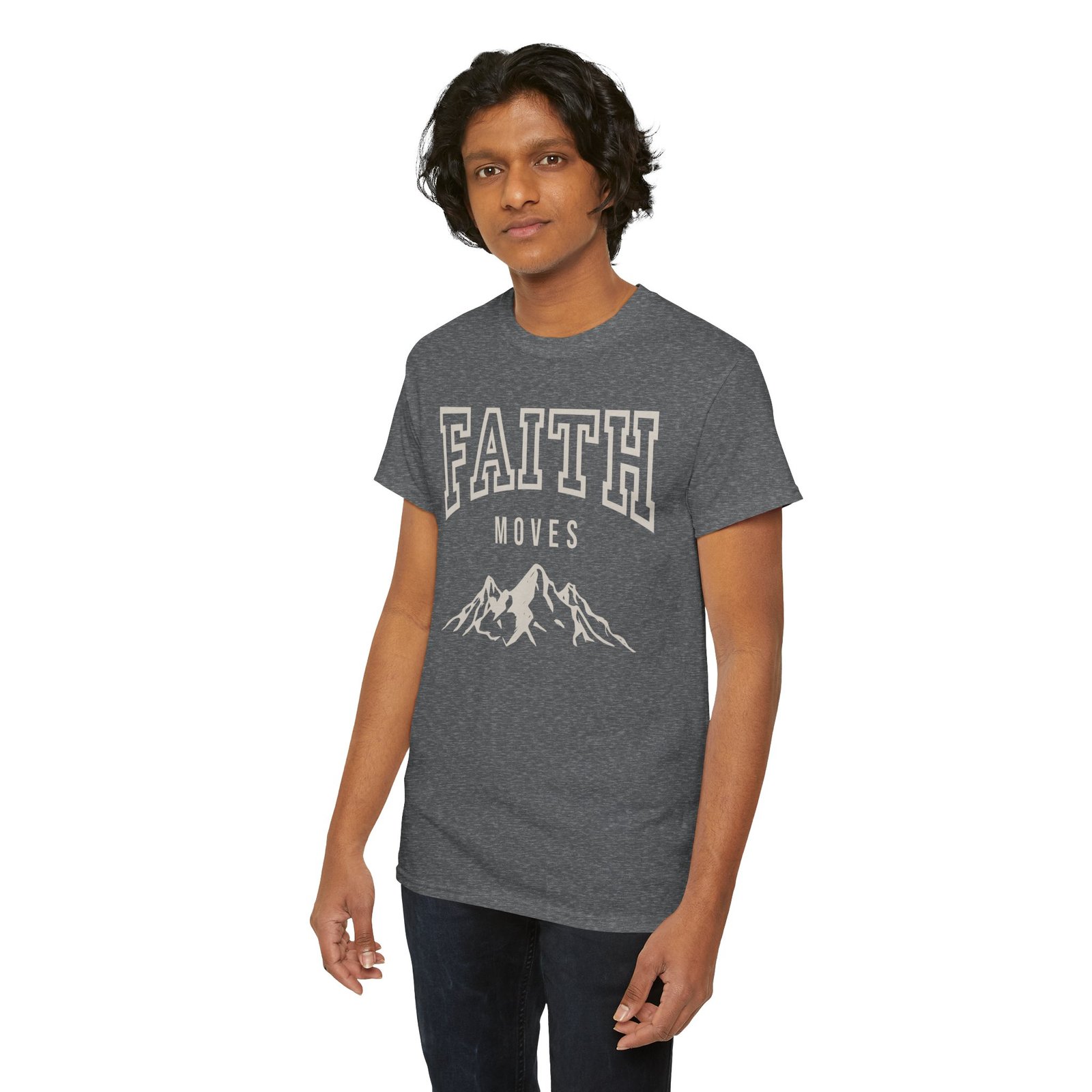Faith Moves Mountains T-Shirt — Inspirational Christian Tee - Image 61
