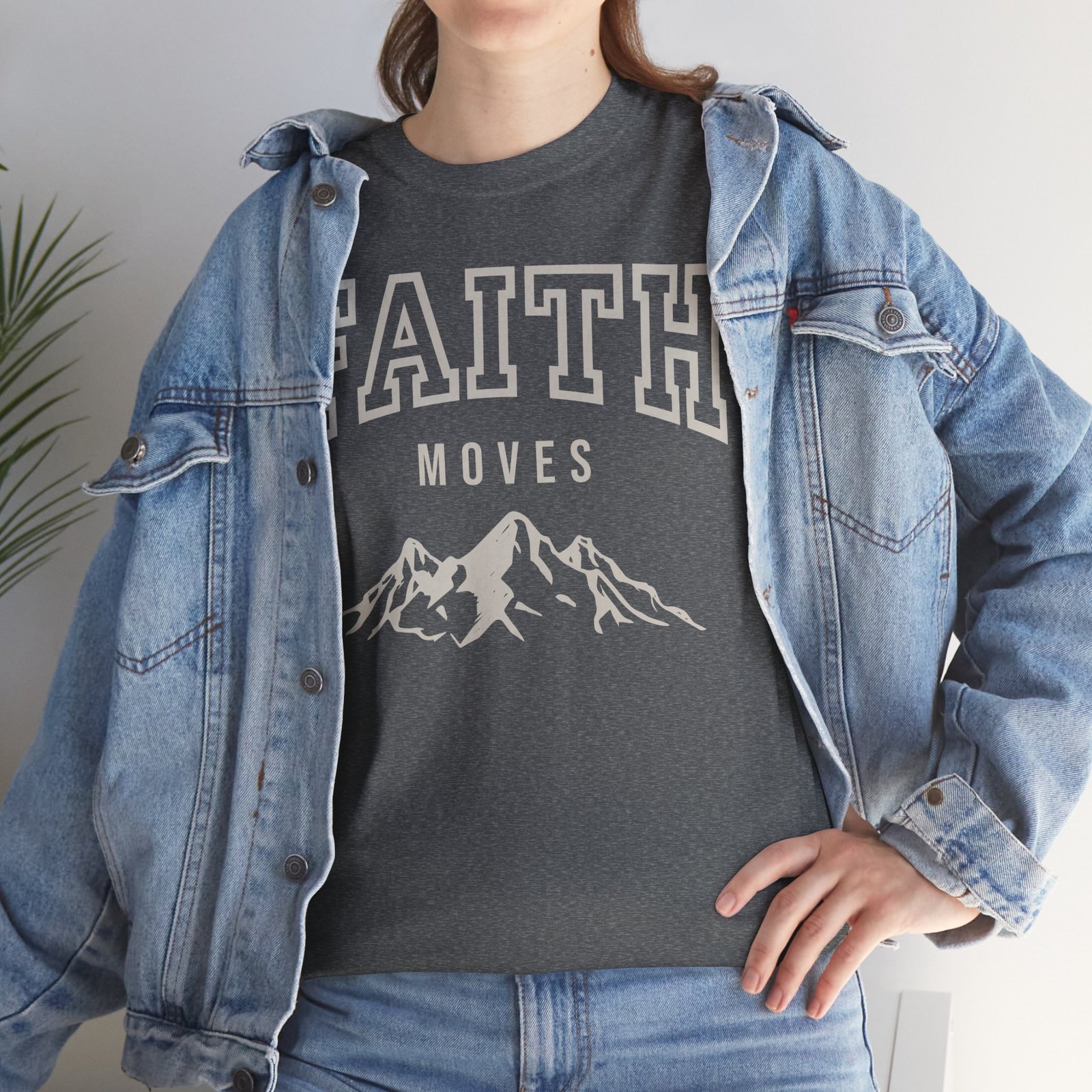 Faith Moves Mountains T-Shirt — Inspirational Christian Tee - Image 65