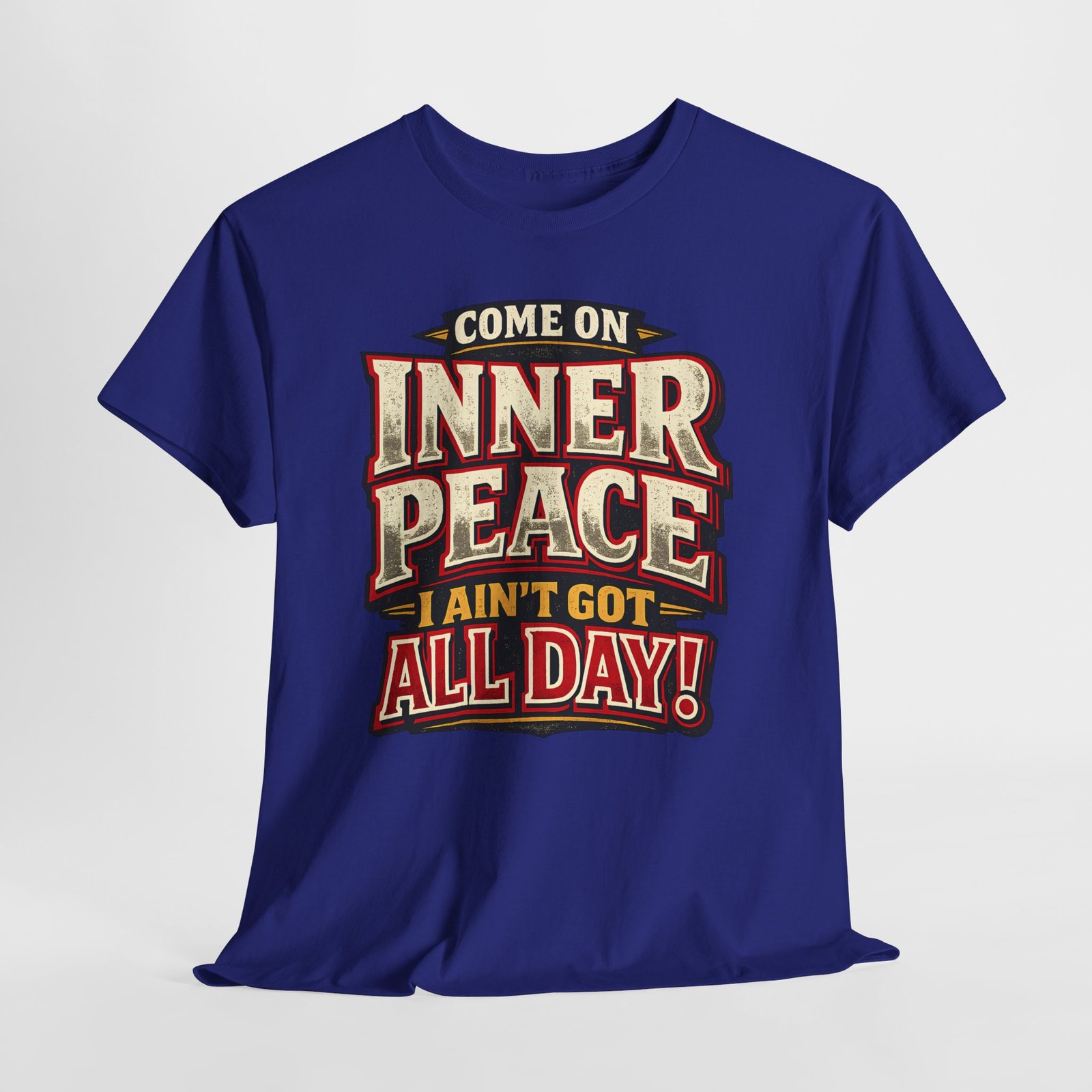 "Come on Inner Peace, I Ain't Got All Day!" - Christian Humor