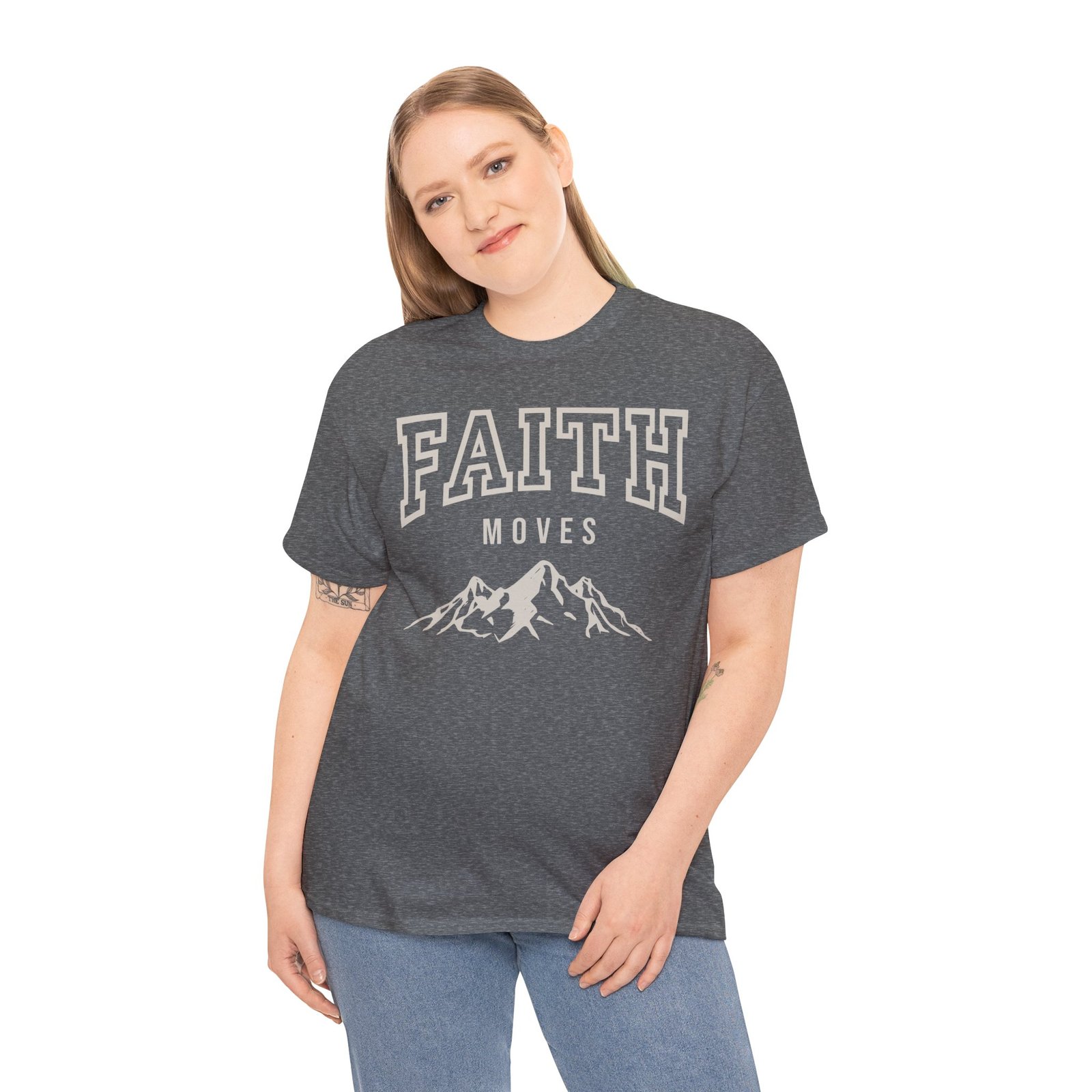 Faith Moves Mountains T-Shirt — Inspirational Christian Tee - Image 64