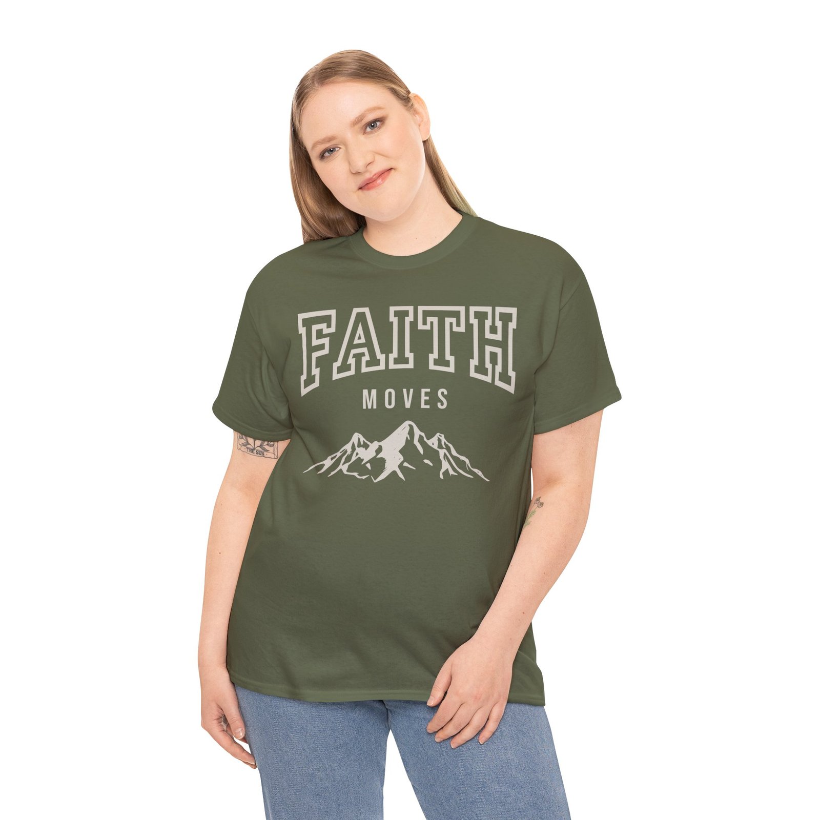 Faith Moves Mountains T-Shirt — Inspirational Christian Tee - Image 23