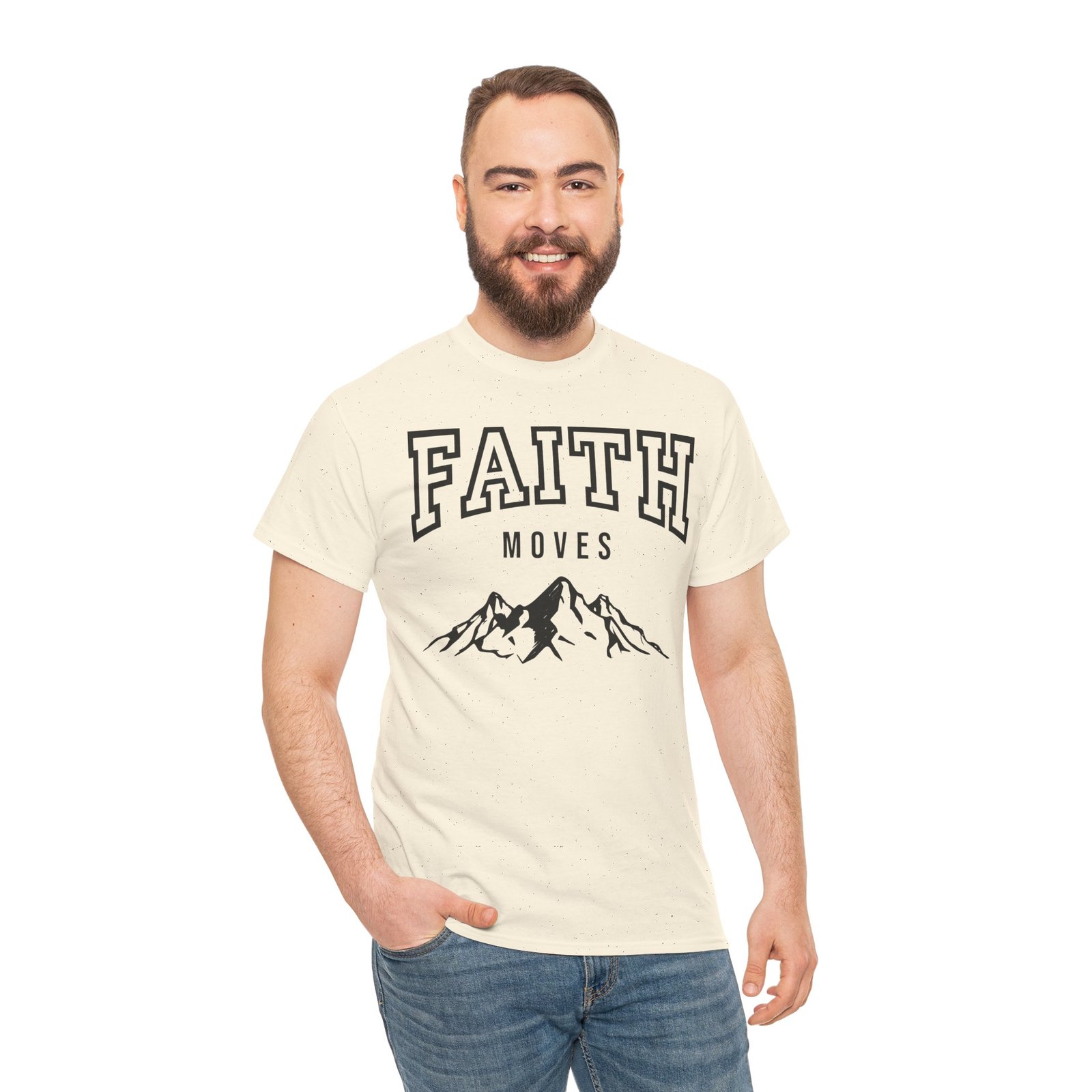 Faith Moves Mountains T-Shirt — Inspirational Christian Tee - Image 52