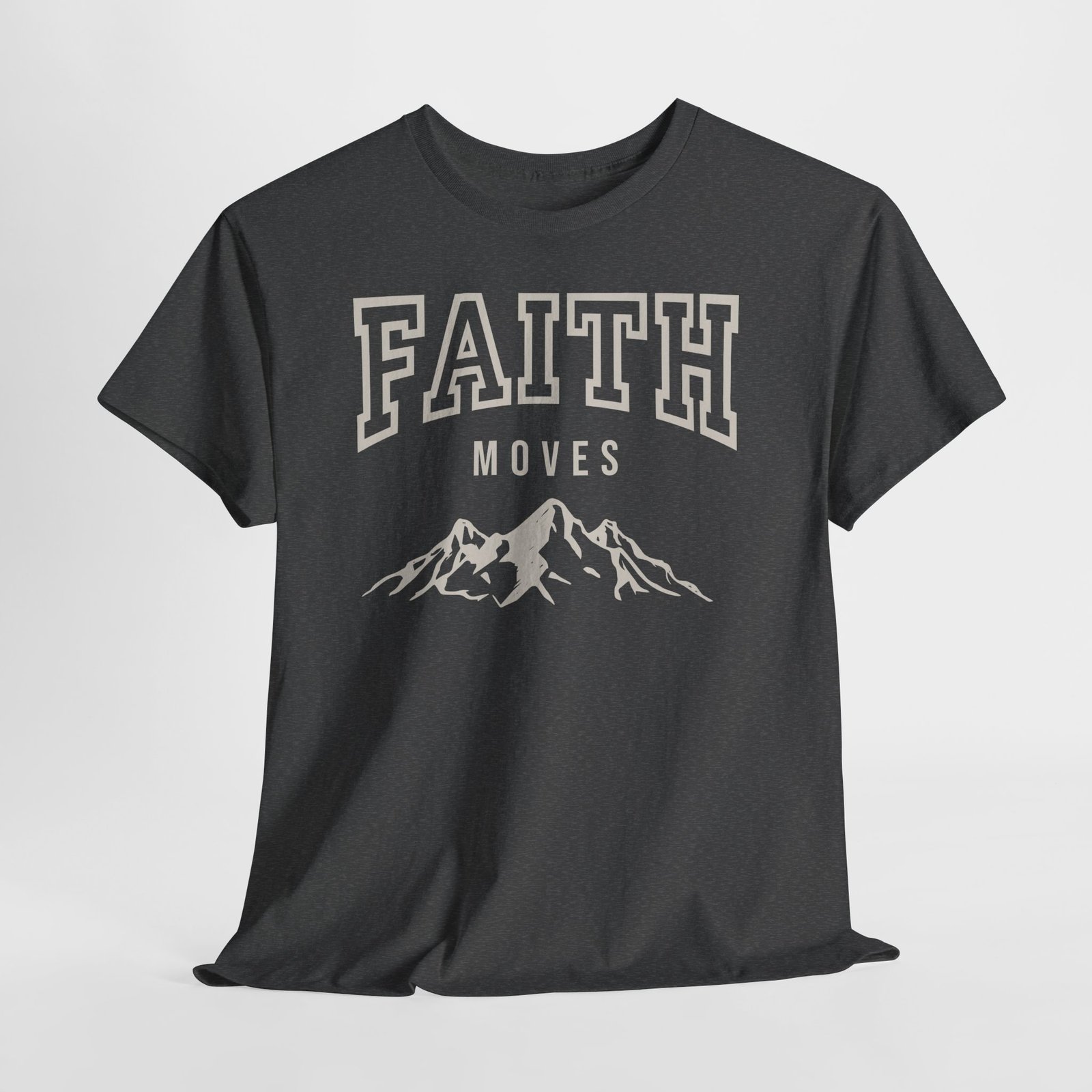 Faith Moves Mountains T-Shirt — Inspirational Christian Tee - Image 67