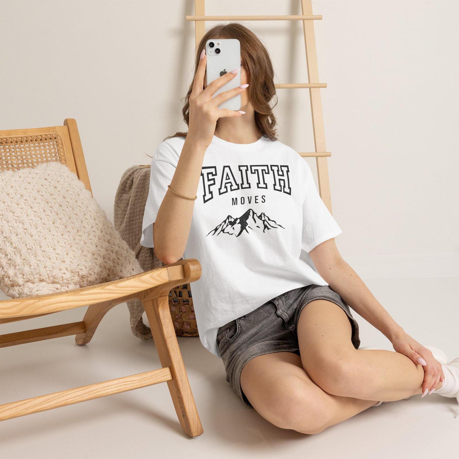 Faith Moves Mountains T-Shirt — Inspirational Christian Tee - Image 30